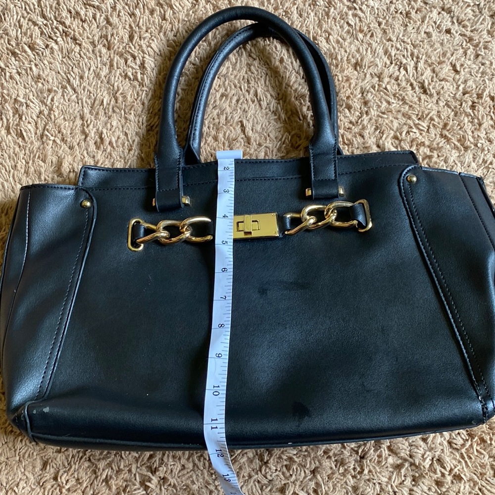 JustFab black purse